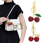 Fashionable Fashionable Cherry Keychain with Fruit Pendant for Handbags and Keys Stylish Accessory Solution for Local Trendsetters Cherry Keychain with Fruit Pendant for Handbags and Keys Stylish Accessory Solution for Local Trendsetters(Cherries of Love)