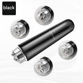 Black Electric Eye Massager Pen - Vibration Massage Wand for Eye Area, Face, and Neck - Battery Operated Skincare Tool（Batteries not included）, Compact Daily Use, Gift Ready