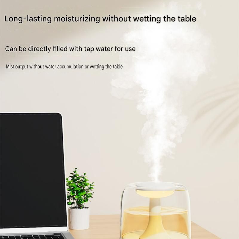 2 pcs Relaxing Winter Set - Pink  Nursing Cape and Black Mini Humidifier Soothing – Soft Postpartum Shawl & 650ml USB Air Humidifier for Home Comfort，Relax Self Care Present for Women