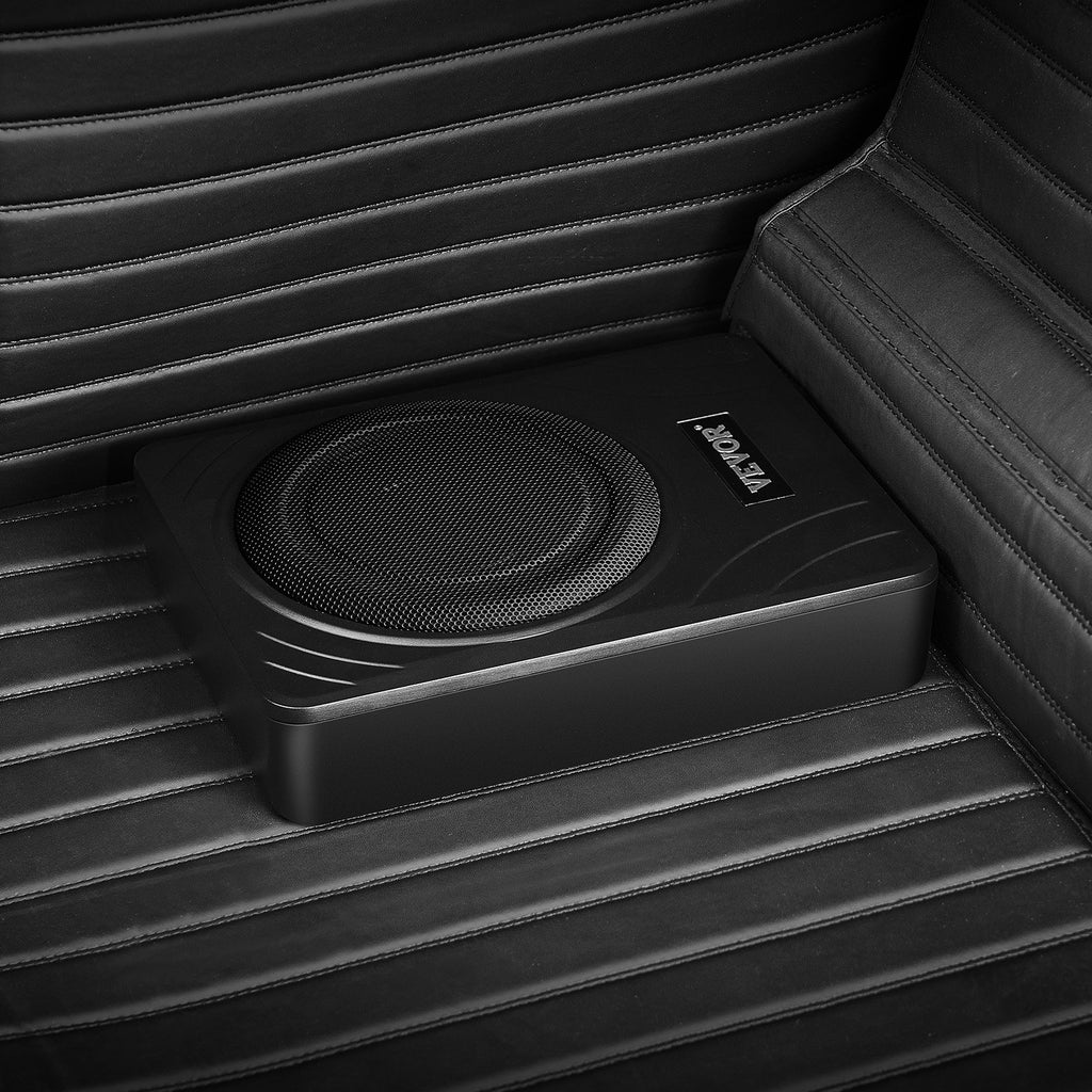 8" 300W Under Seat Car Subwoofer Slim Powered Car/Truck Subwoofer System