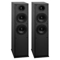 Floorstanding Speakers, 2-Way, Floor-Standing Tower Speakers with 25.4 mm Tweeter, Dual 165.1 mm Woofers, 400W Peak, 65Hz–20kHz Frequency Response, Durable MDF Enclosure, for Home Audio, Pair